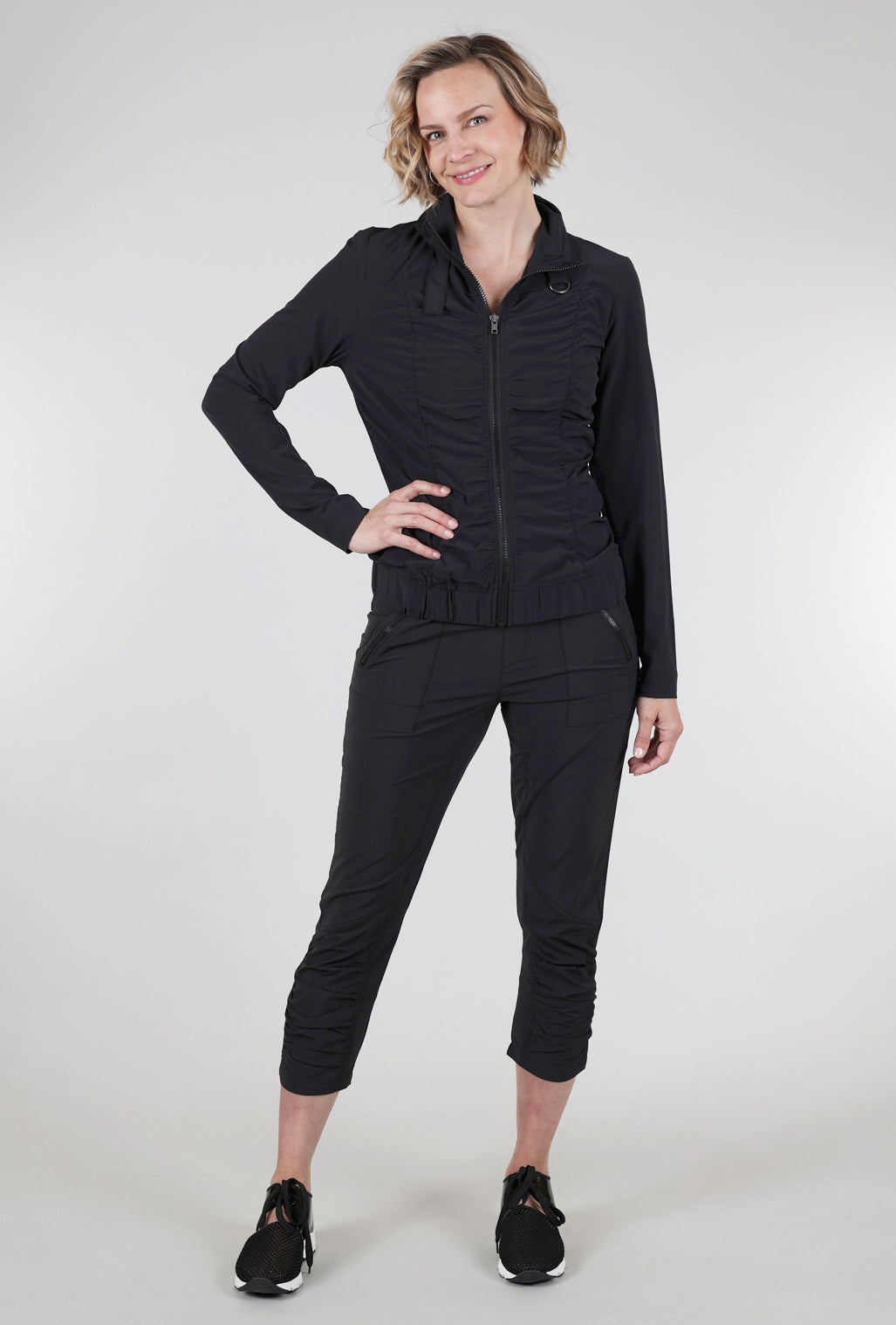 Wearables by XCVI Momentum Jacket, Black