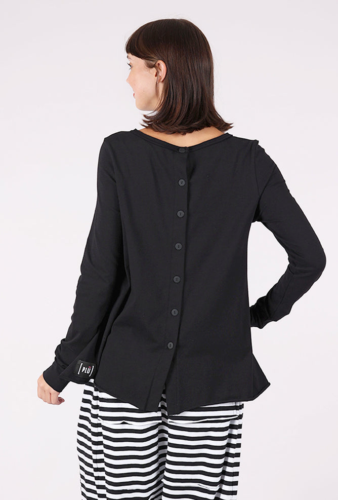 Pluslavie Backside Jardigan, Black