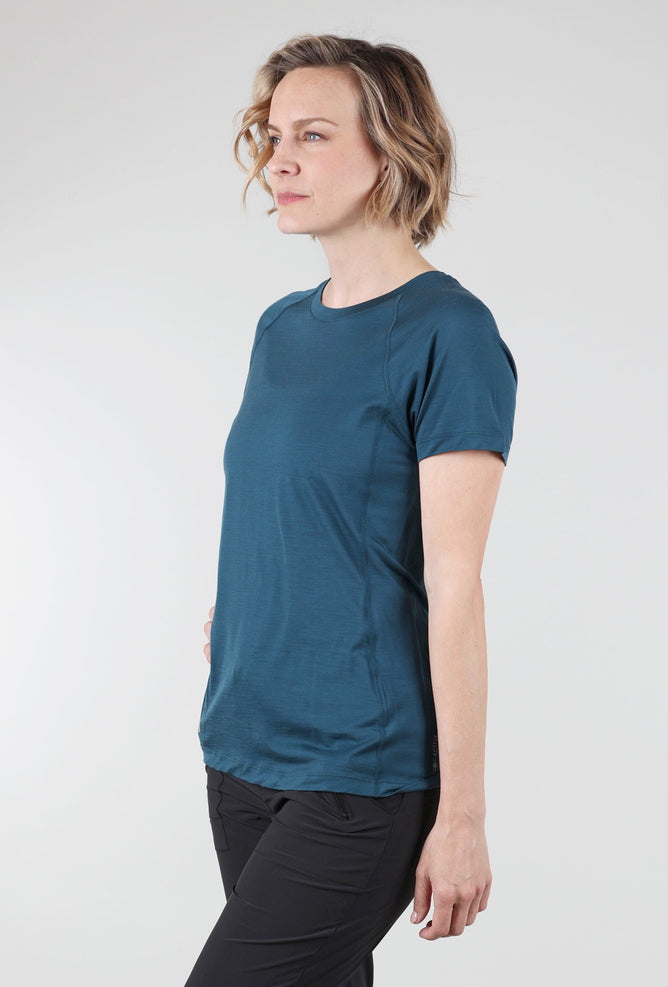 Smartwool Active Ultralite S/S Top, Twilight Blue