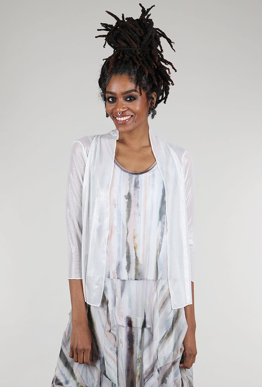 Kozan Meem Jacket, Ecru Sparkle