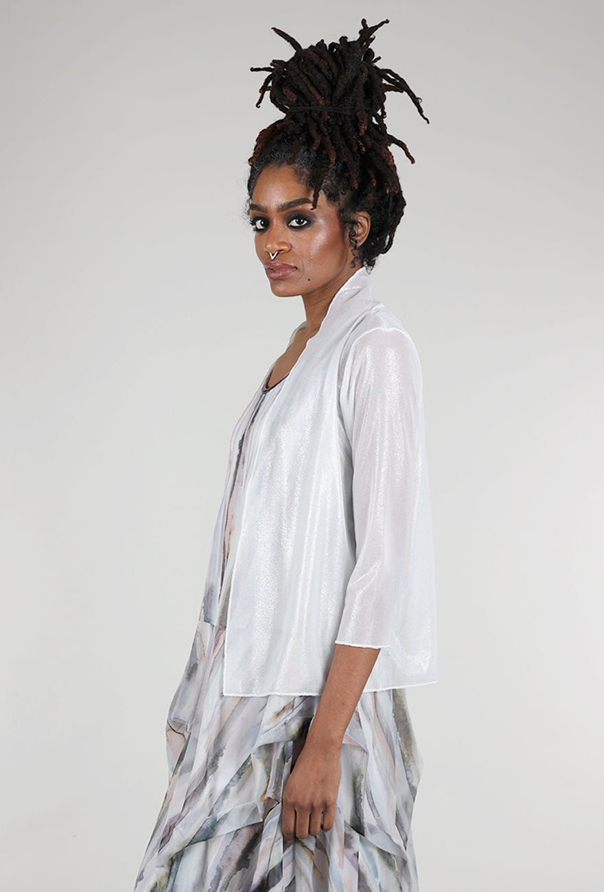 Kozan Meem Jacket, Ecru Sparkle
