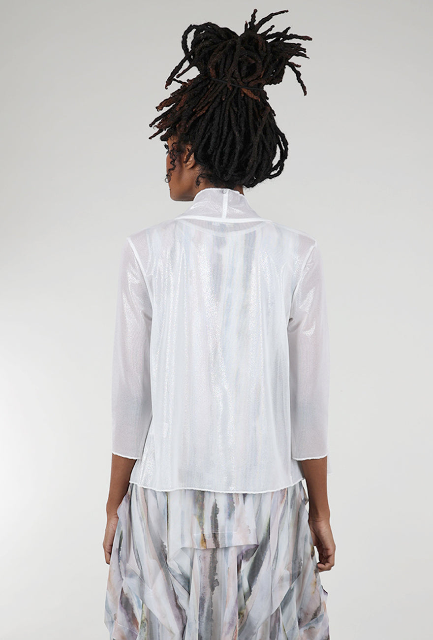 Kozan Meem Jacket, Ecru Sparkle
