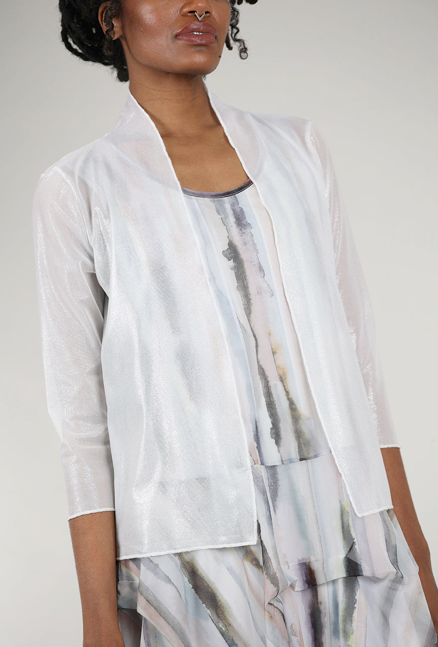 Kozan Meem Jacket, Ecru Sparkle