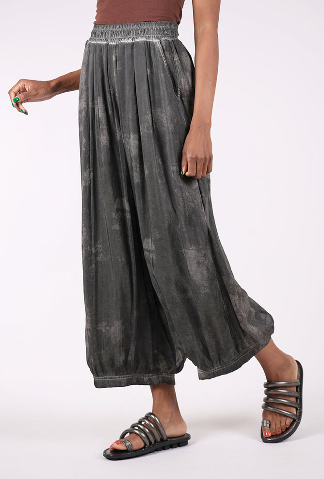 Baci Tie Dye Harem Pant, Gray