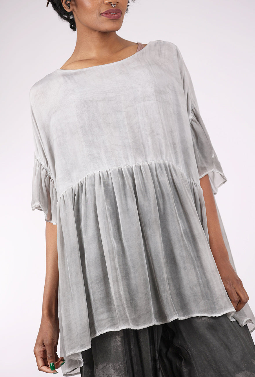 Baci Babydoll Flutter Top, Onyx