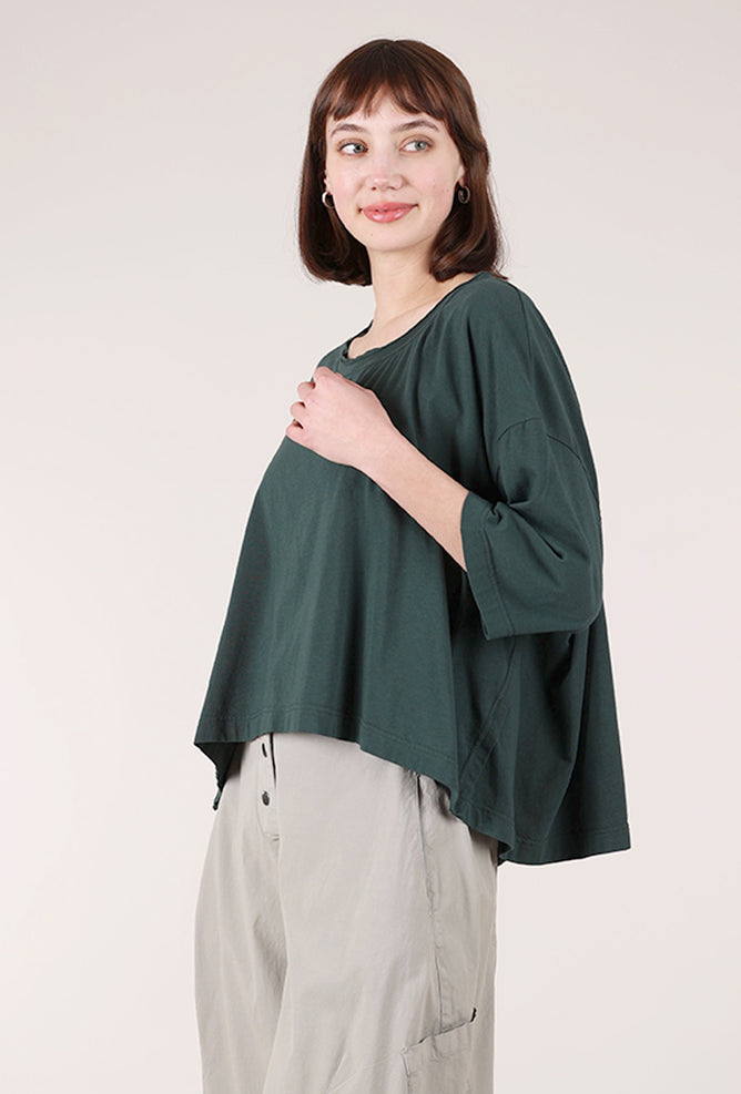 Rundholz Boxy Crop Tee, Tree