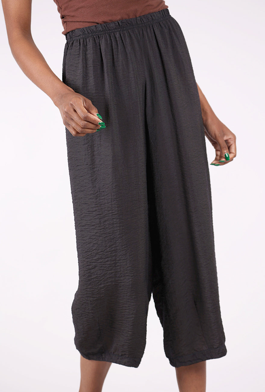 Cut Loose Parachute Cropped Dart Pant, Lights Out