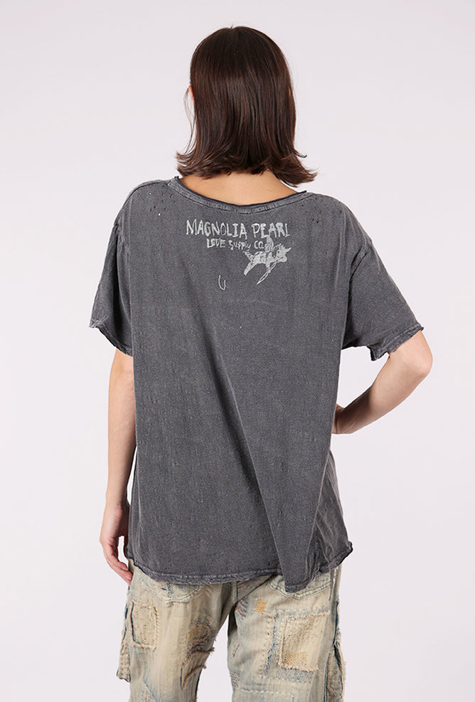 Magnolia Pearl Solid Boyfriend Tee, Ozzy