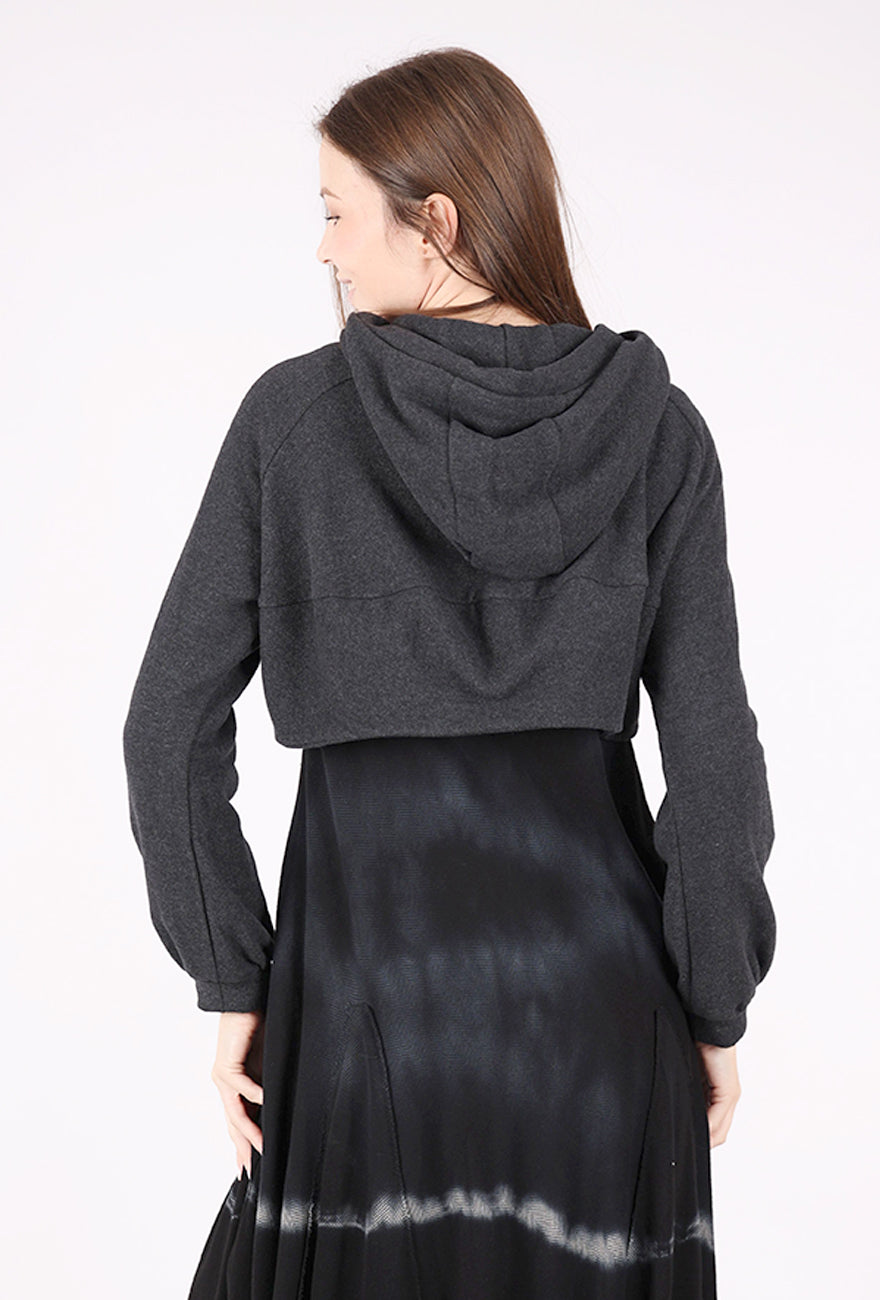 Studio B3 Puvy Cropped Jacket, Marengo Gray