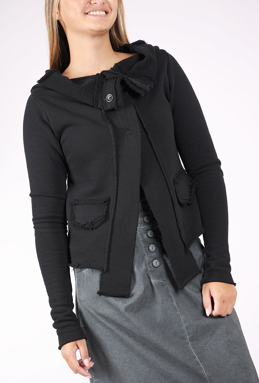 Zilberman Slim Sweat Jacket, Black