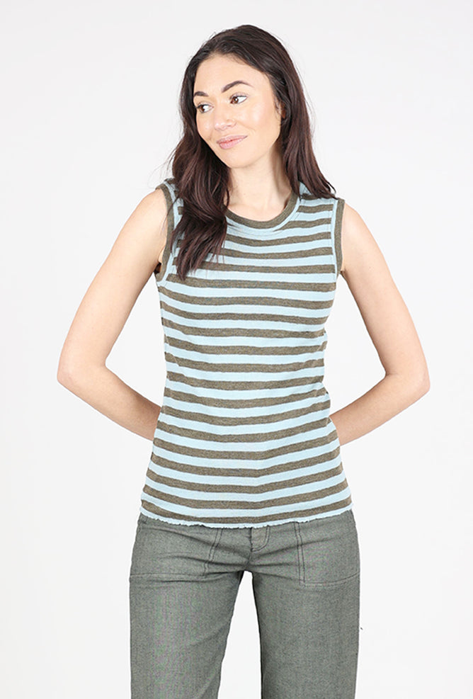 By Basics Merino Wool Tank, Seafoam/Capers Tank