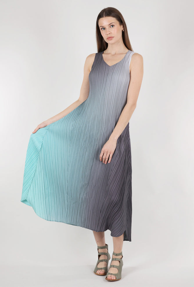 Alquema Long Estrella Dress, Foggy Dew