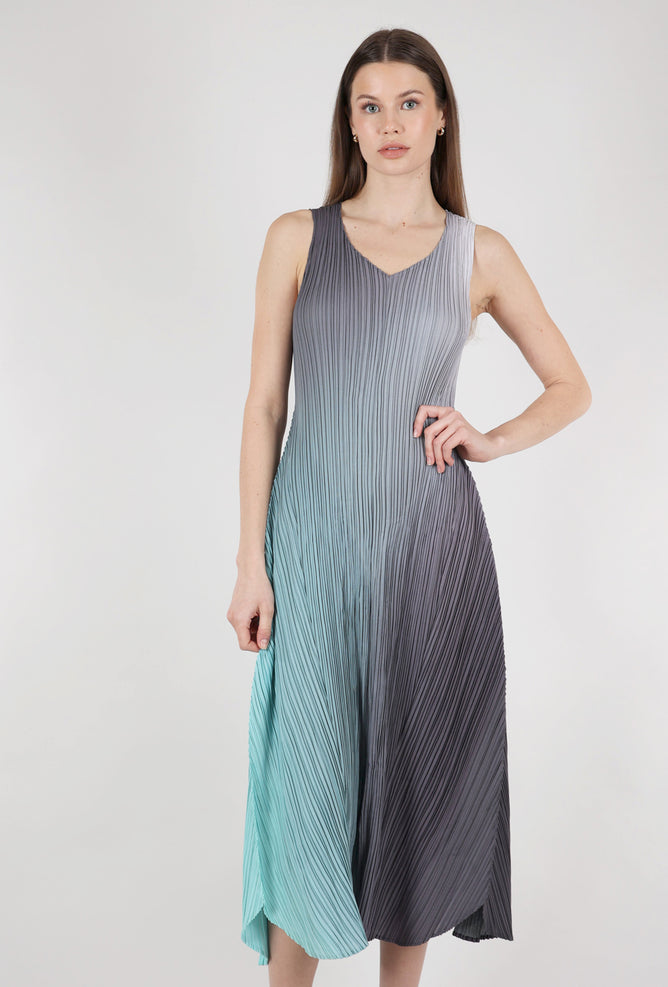 Alquema Long Estrella Dress, Foggy Dew