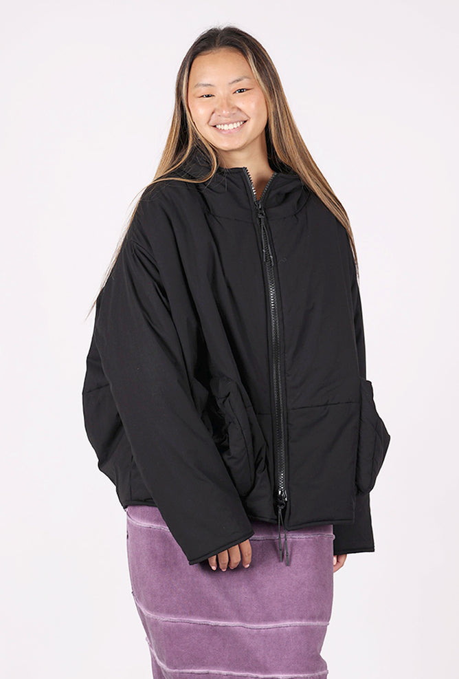 Zilberman Shorter Duvet Puffer, Black