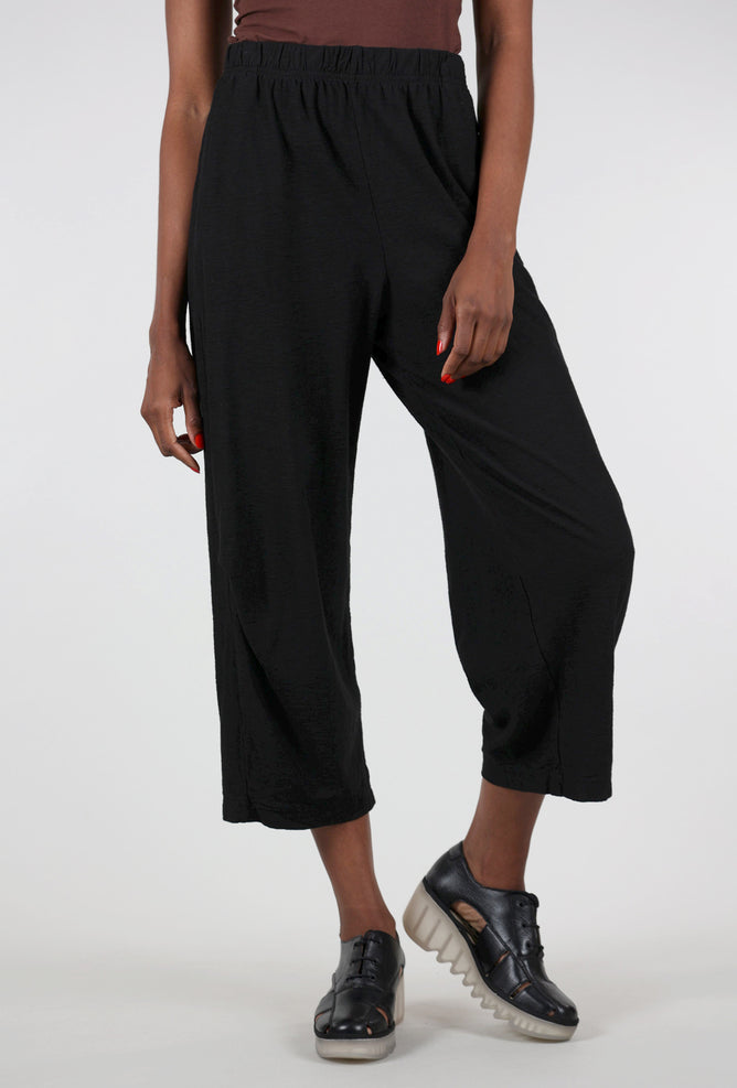 Cut Loose LCJ Tuck Pocket Pants, Black