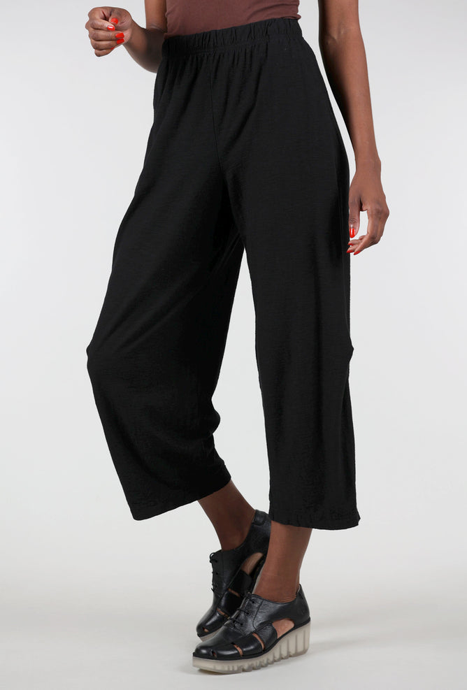 Cut Loose LCJ Tuck Pocket Pants, Black
