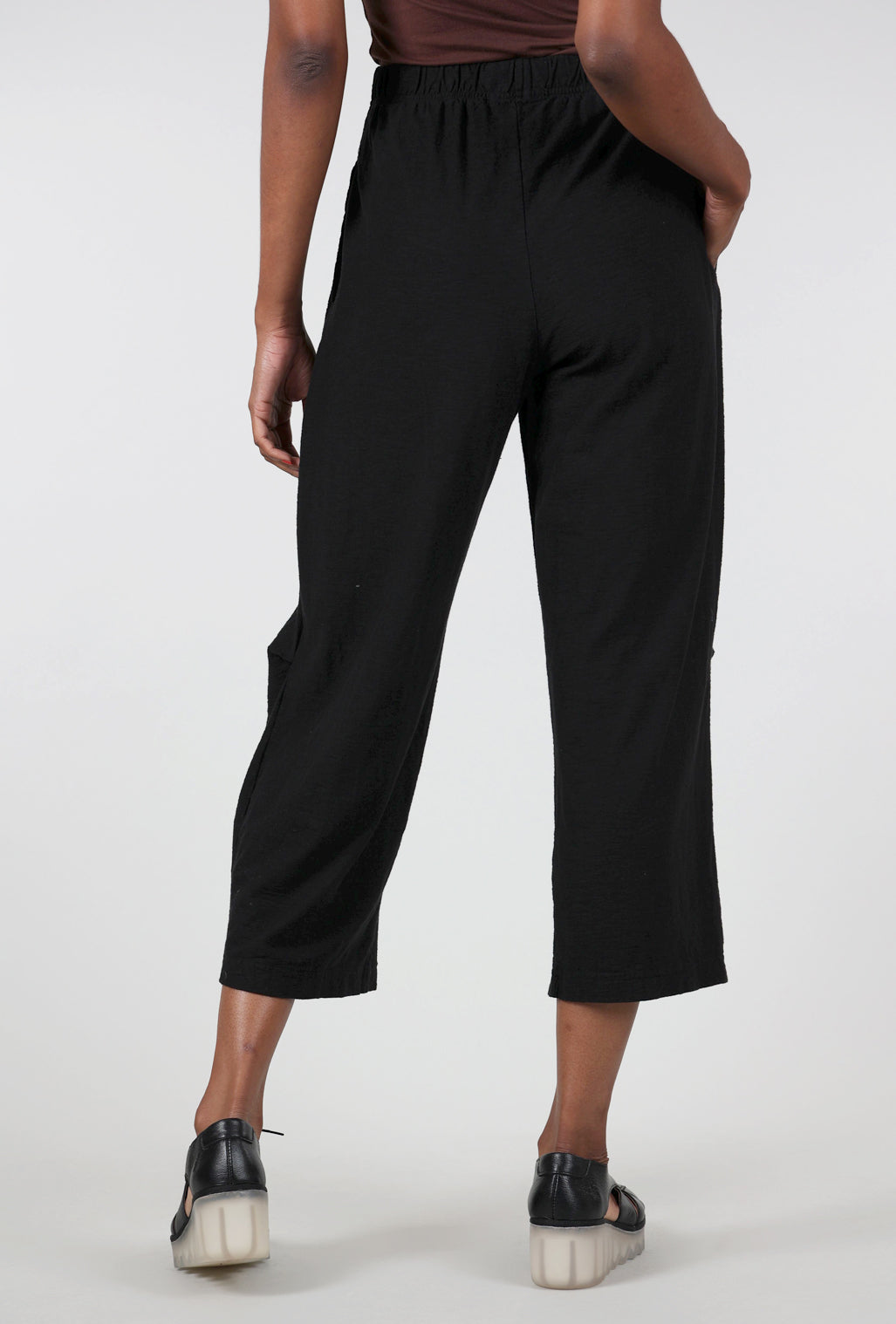 Cut Loose LCJ Tuck Pocket Pants, Black