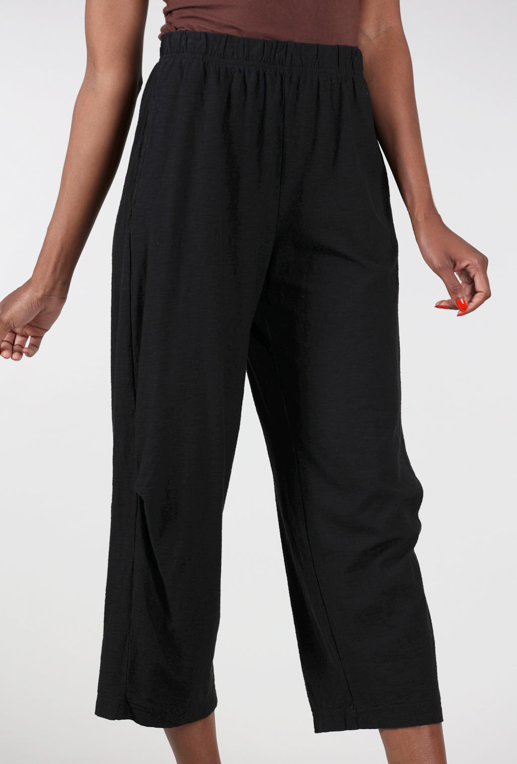 Cut Loose LCJ Tuck Pocket Pants, Black