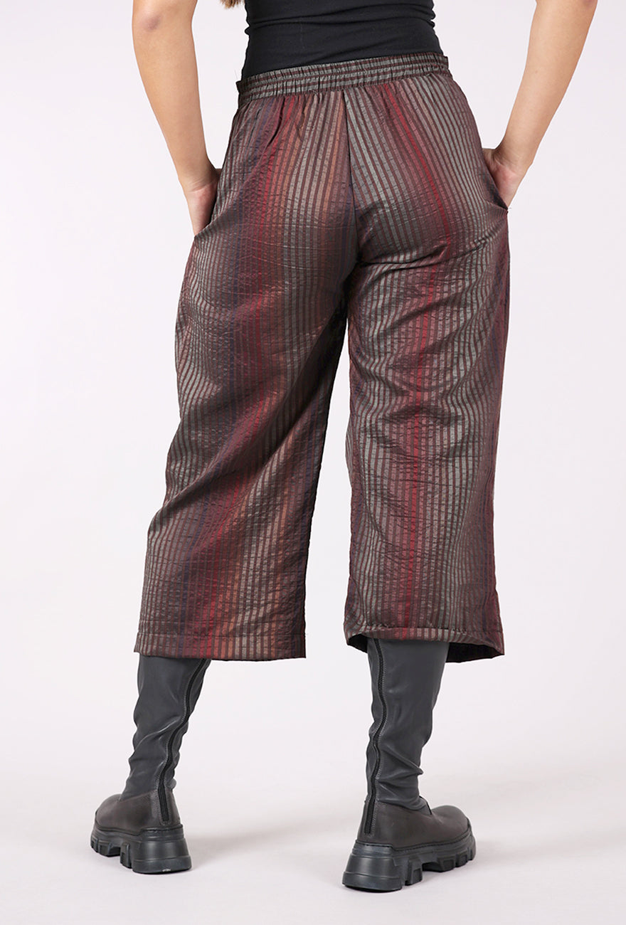 Niche Shimmer Stripe Bedrock Pant, Brown