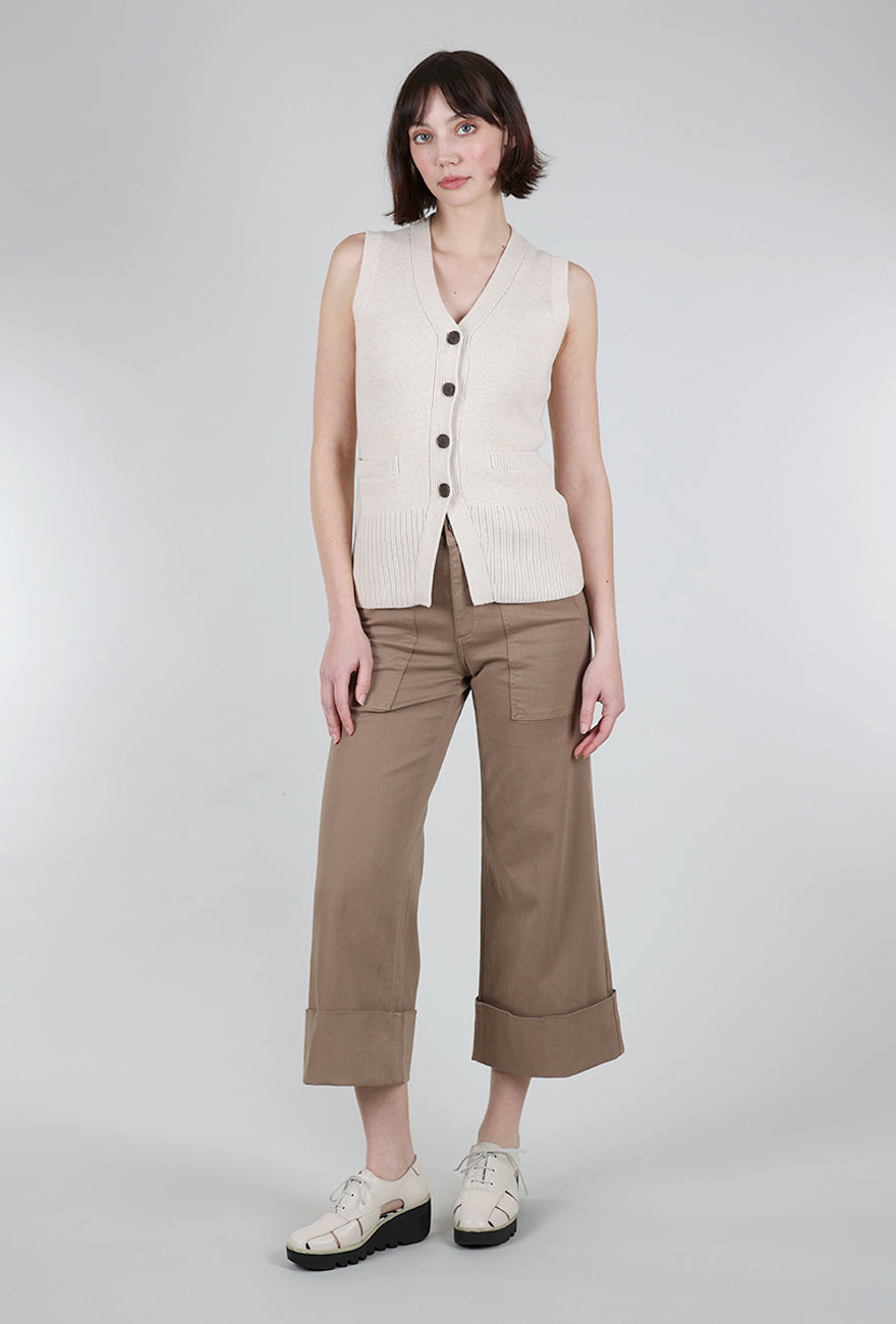 Pistola Audra Vest Cardigan, Soft Dove