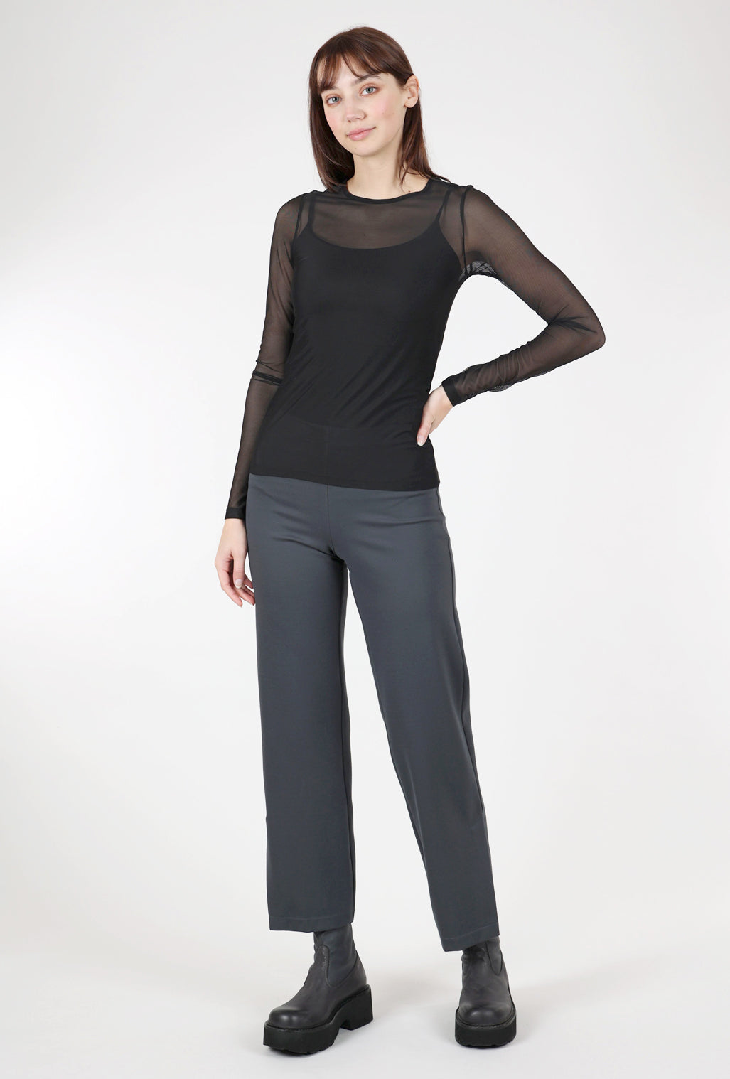 Kozan Mika Mesh Tee, Black