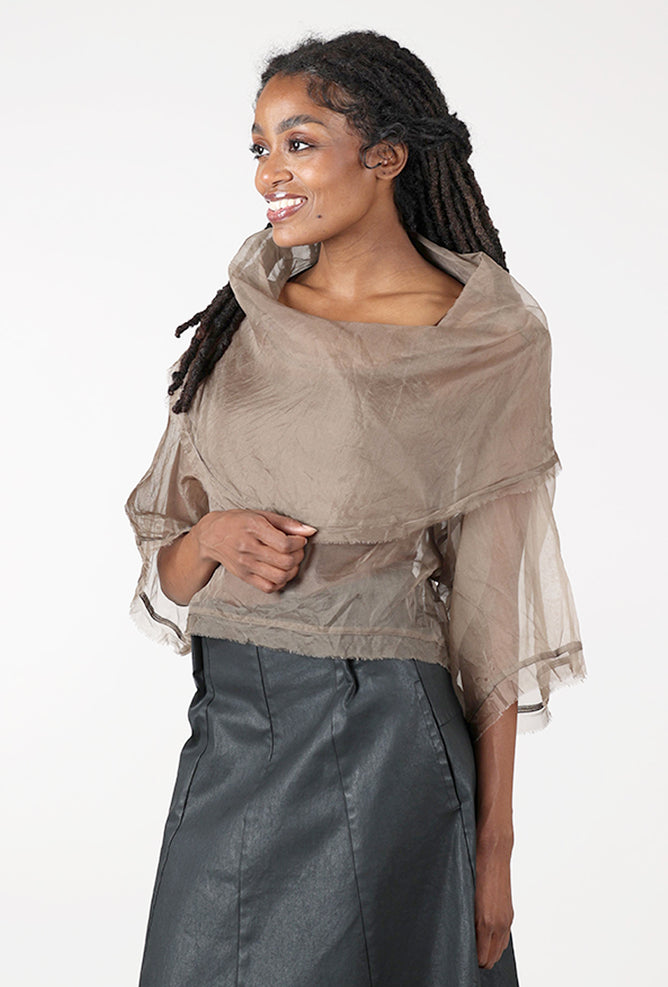 Organza Jackie O, Turtle Angle 2