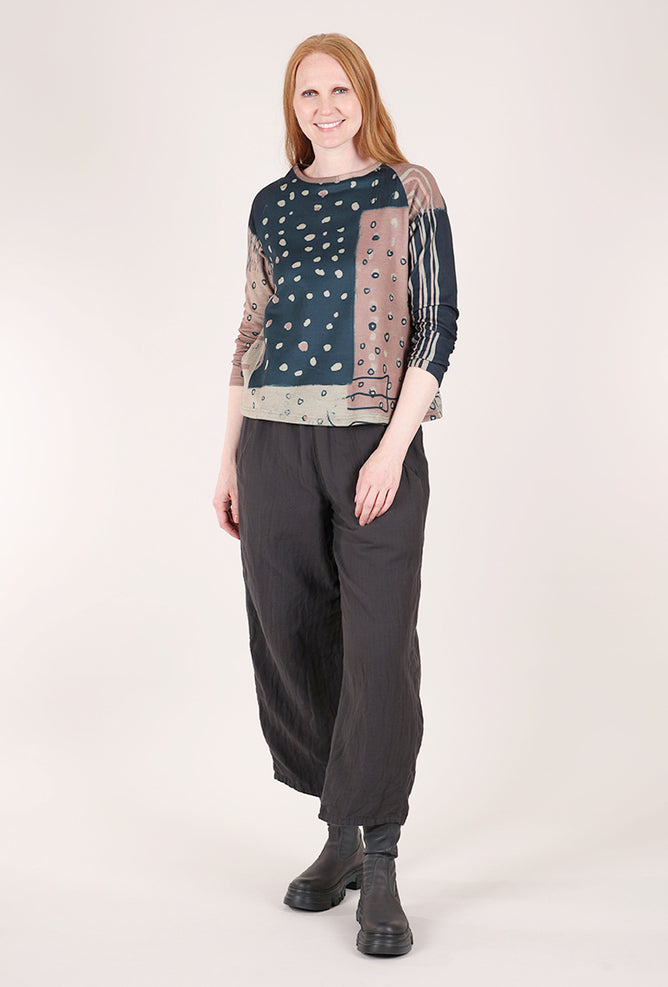 3 Potato Plush Swing Crew, Mauve/Charcoal