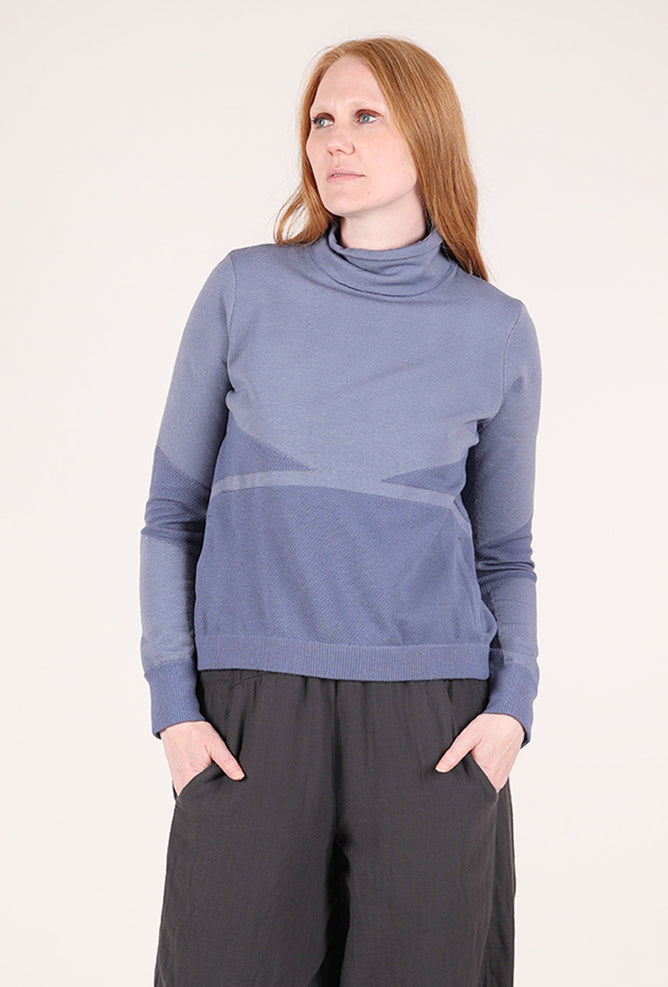 Smartwool Intraknit Alpine Pullover, Nightfall Blue