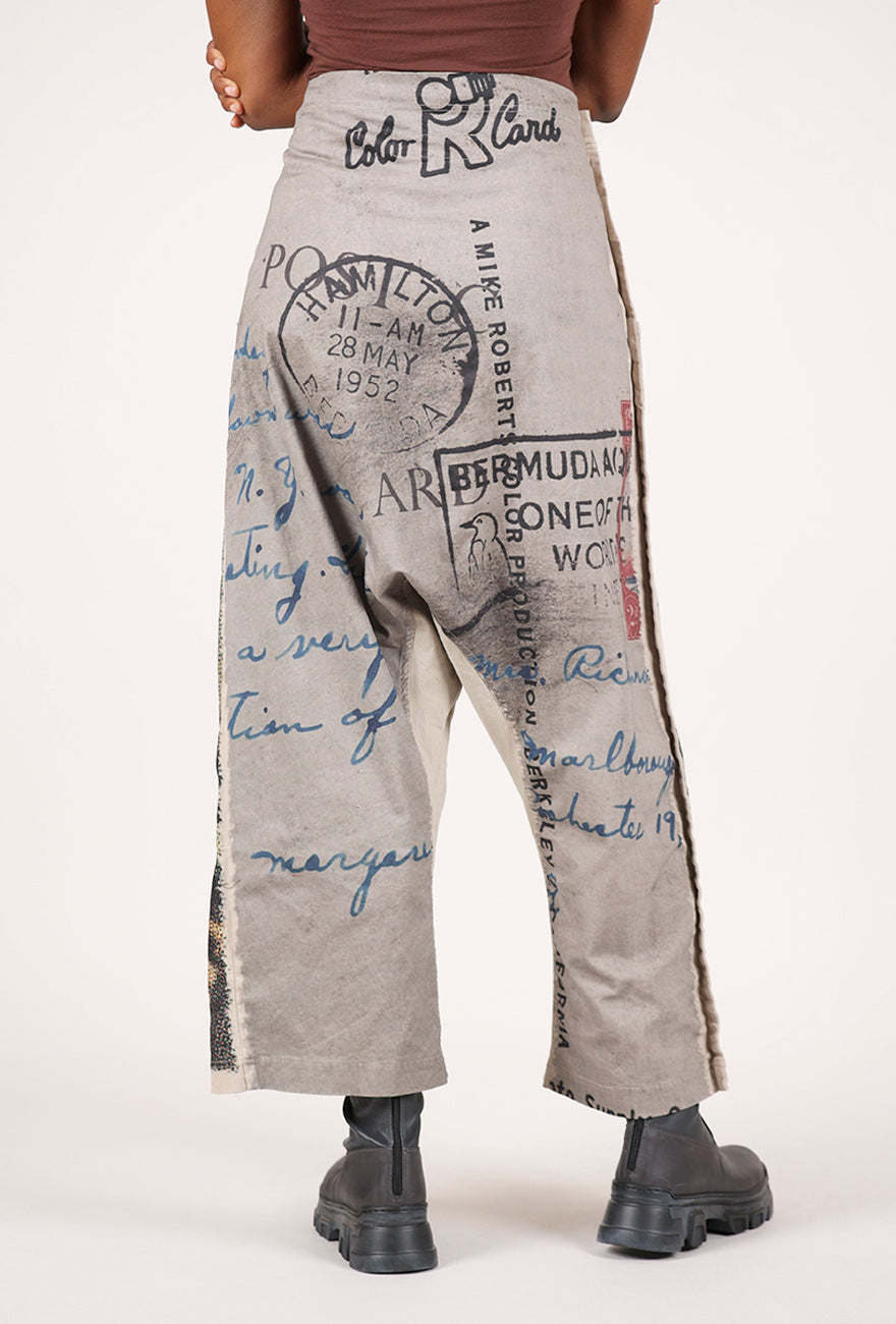 Rundholz Postcard Pull On Slouch Pant
