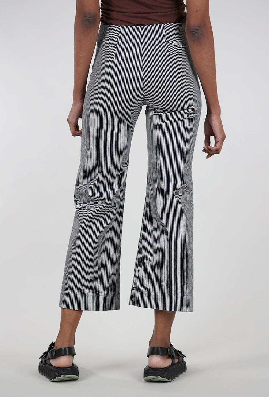Prairie Underground Railroad Knack Pant, Oyster Stripe