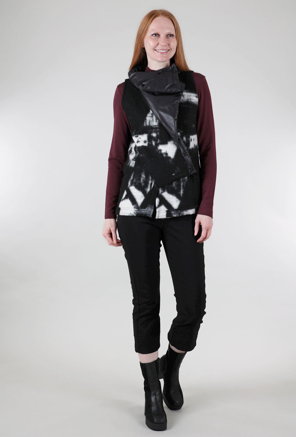 Porto Parson Crop Pant, Black