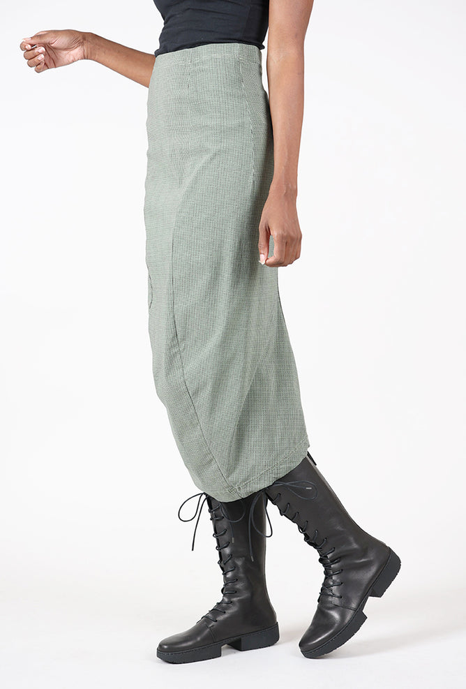 Rundholz Sig Stretch Slim Skirt, Park Print