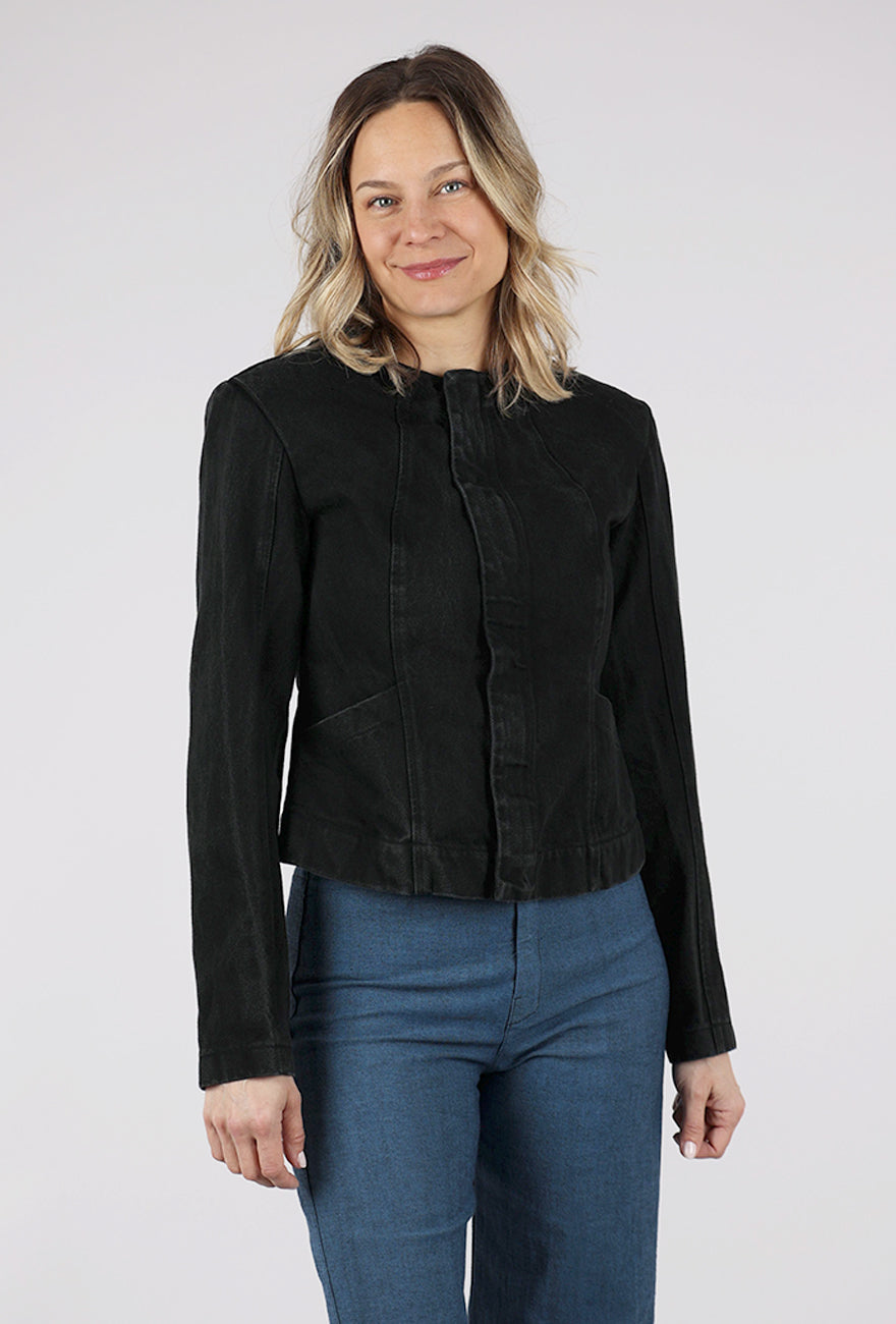 Prairie Underground Dune Denim Jacket, Washed Black