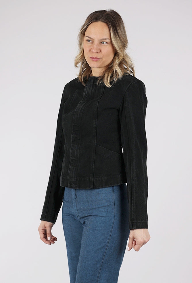 Prairie Underground Dune Denim Jacket, Washed Black