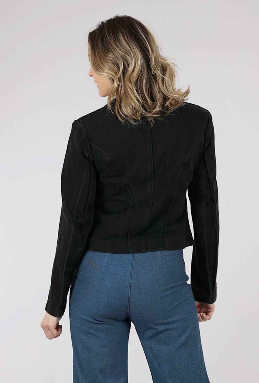 Prairie Underground Dune Denim Jacket, Washed Black