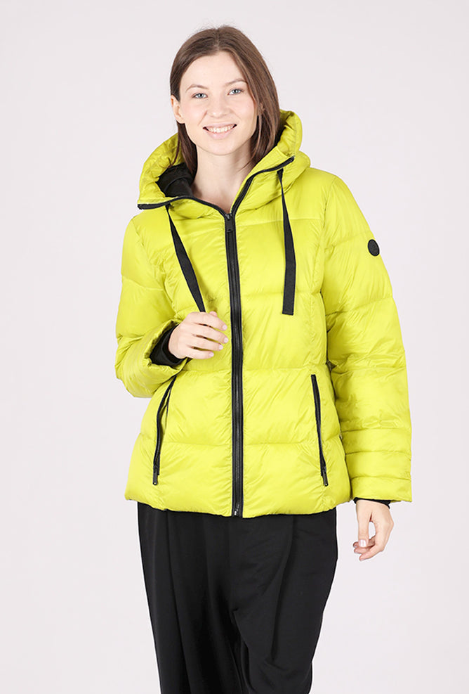 Normann Ski Punk Puffer Coat, Neon