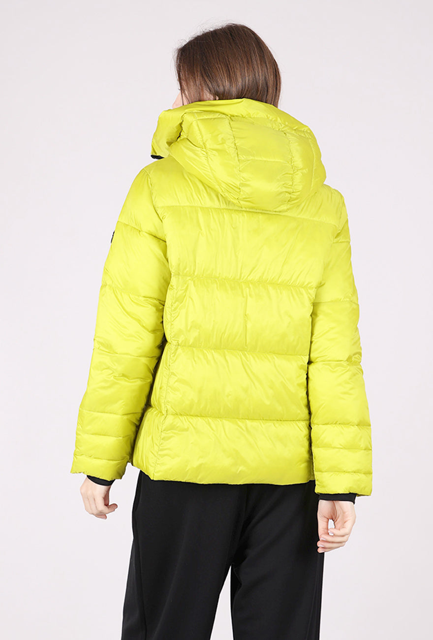 Normann Ski Punk Puffer Coat, Neon