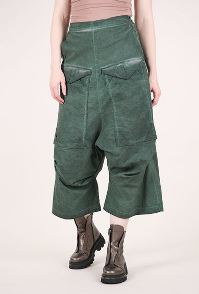 Rundholz Cotton Linen ER Trouser, Pine Cloud