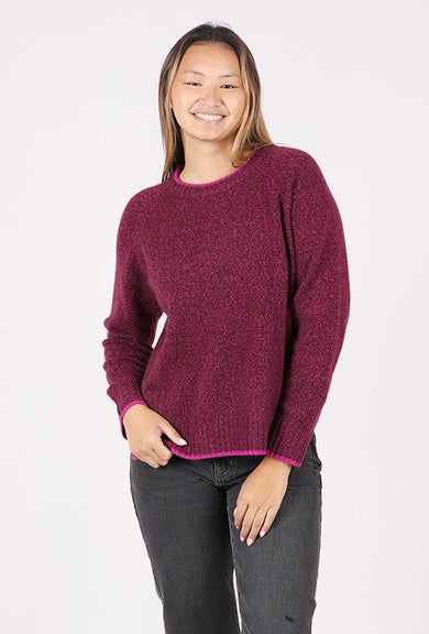 Margaret O'Leary Mendocino Pullover, Port Combo