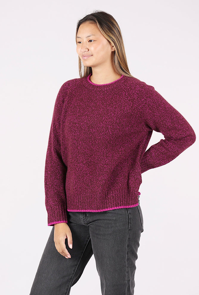 Margaret O'Leary Mendocino Pullover, Port Combo