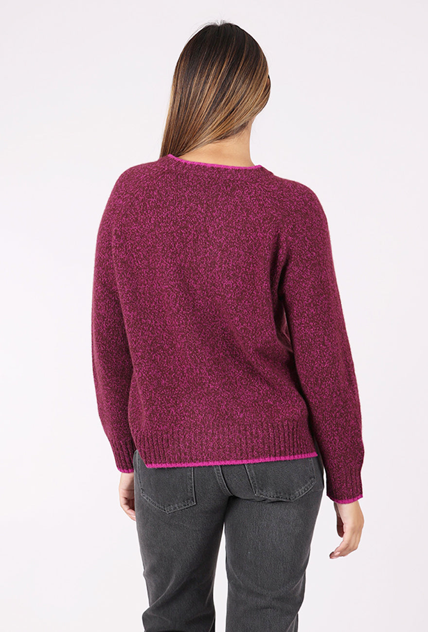 Margaret O'Leary Mendocino Pullover, Port Combo
