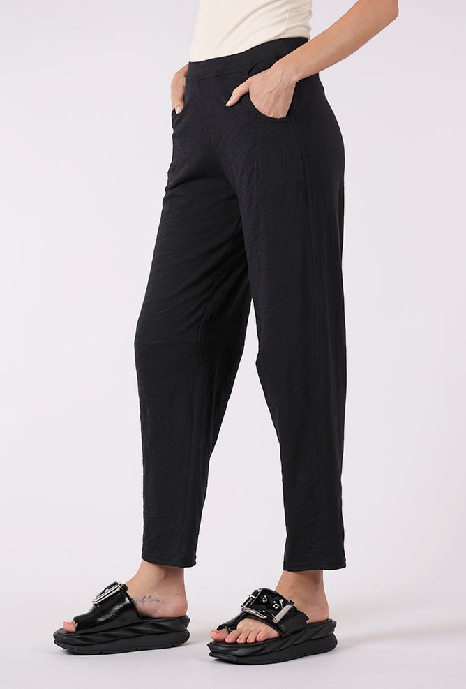 Escape by Habitat Around Town Cotton Slub Pant, Black