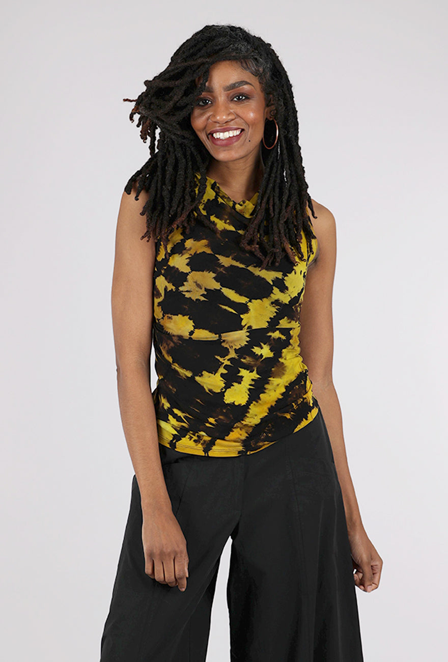 Heyne Bogut Smooth Pinch Tank, Spiral Yellow
