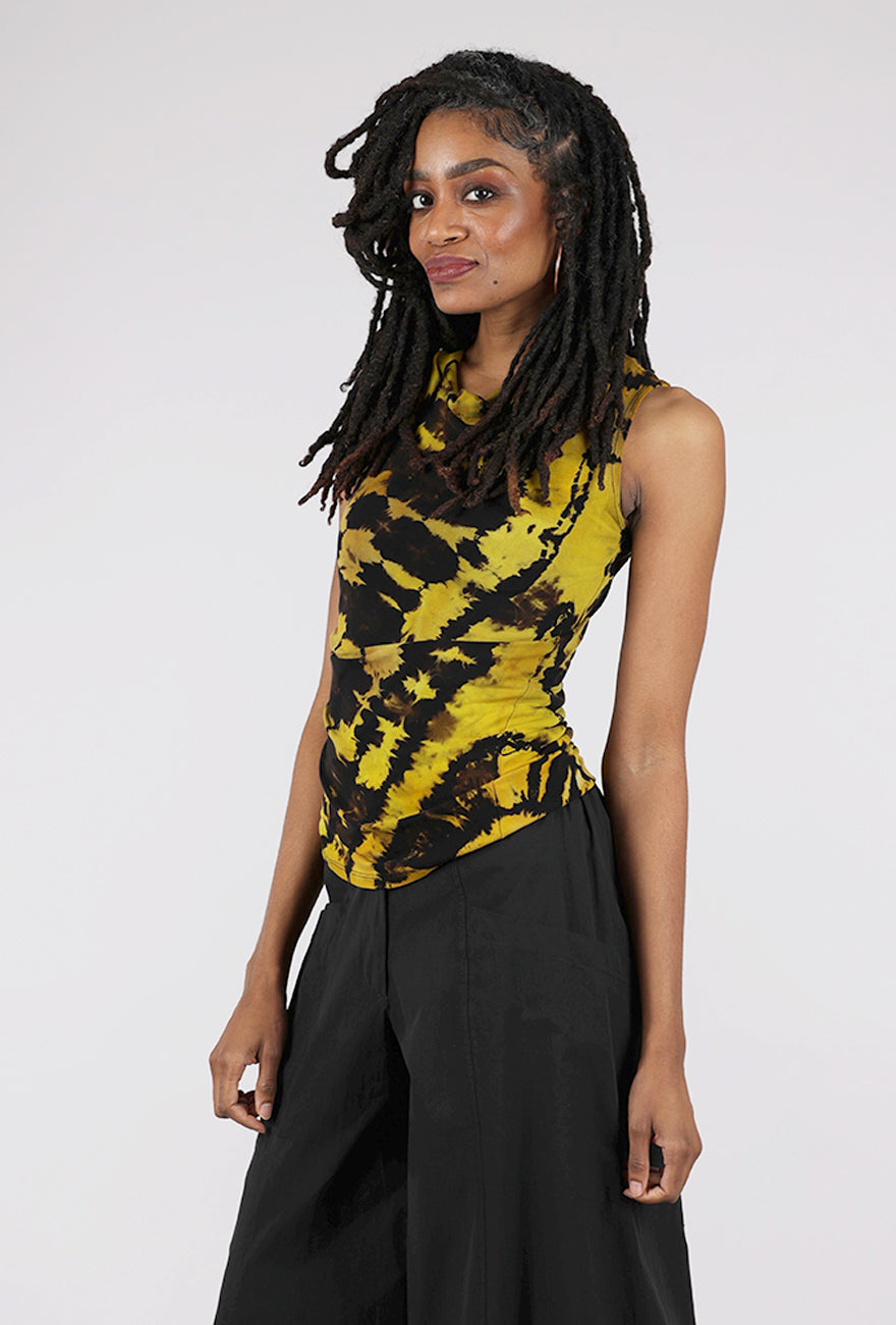 Heyne Bogut Smooth Pinch Tank, Spiral Yellow
