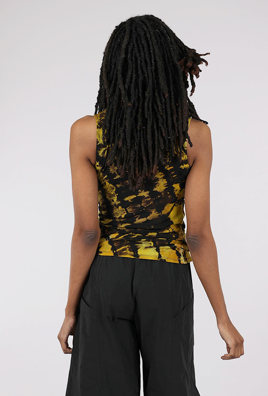 Heyne Bogut Smooth Pinch Tank, Spiral Yellow