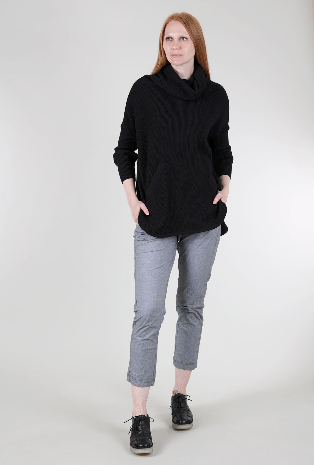 Planet Favorite Waffle Cowl, Black