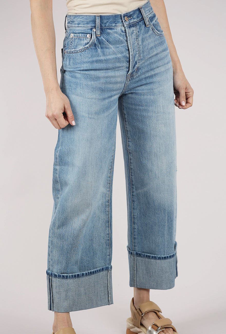 Pistola Ryder High Rise Cuffed, Abroad Vintage