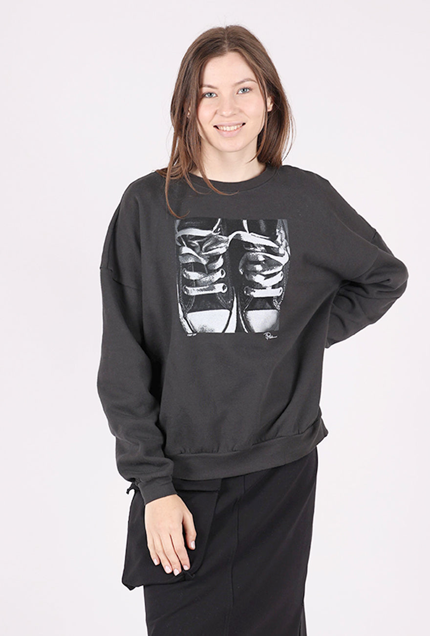 CPress Studio Studio CP Cozy Sweatshirt, Black/Tied Up