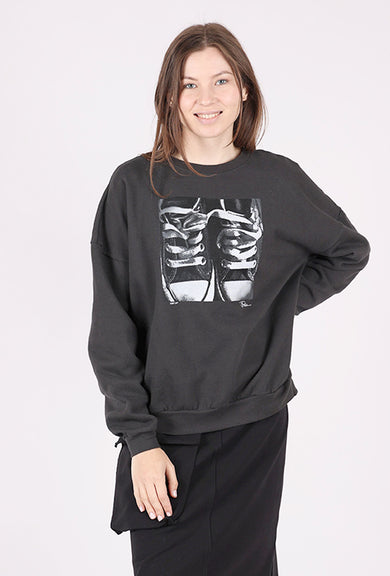 CPress Studio Studio CP Cozy Sweatshirt, Black/Tied Up