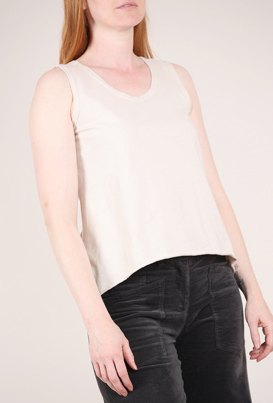 Cynthia Ashby Ideal Knit Tank, Ashby White